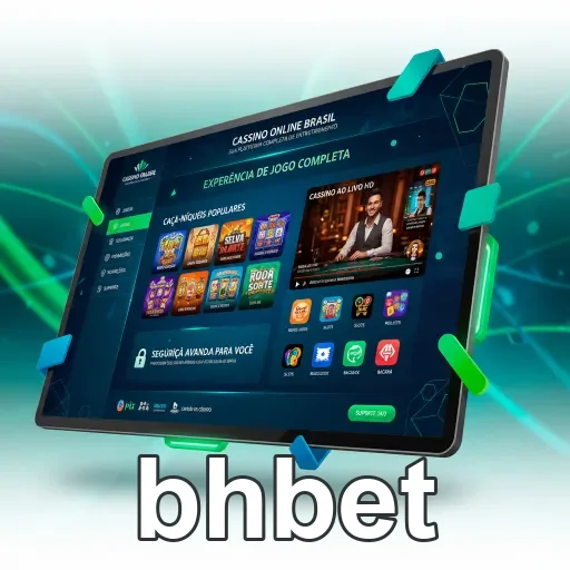 Jogadores desfrutando de uma mesa ao vivo na bhbet